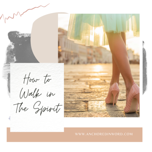 Walking in the Holy Spirit of God