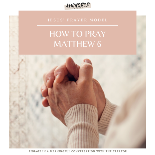 How to pray according to jesus’ Teaching model in matthew 6:5-15