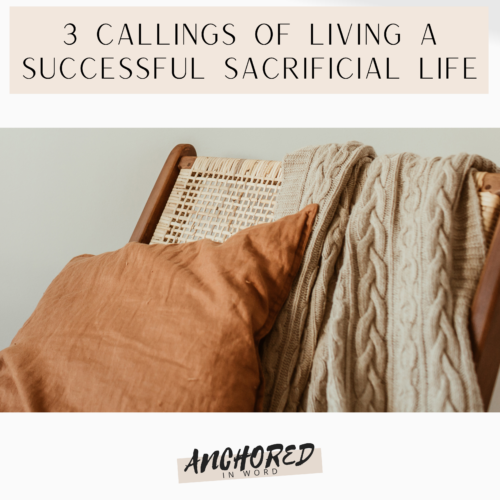 live a sacrificial life