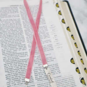Velvet Pink Bookmark