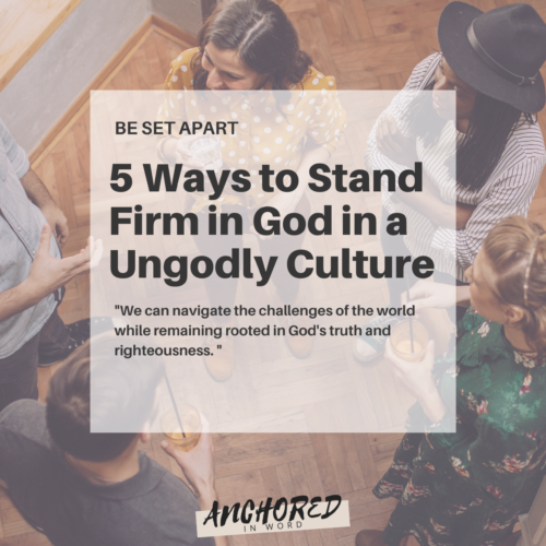 ungodly culture