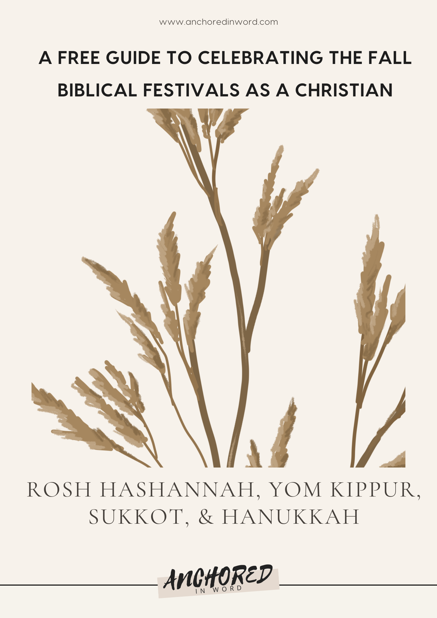 THE JEWISH FALL BIBLICAL FESTIVALS GUIDE BANNER