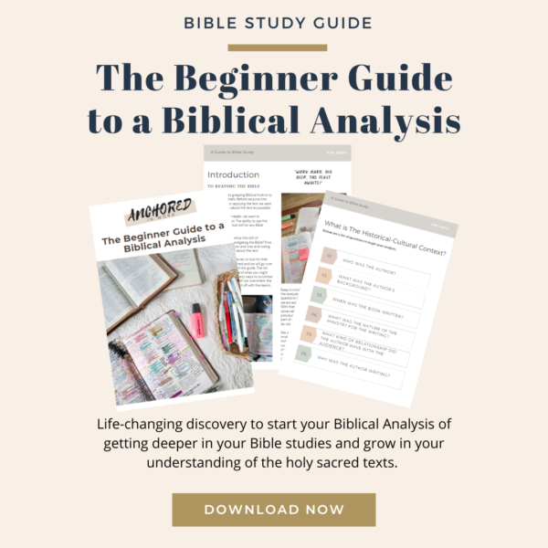 Discover The Beginner Guide to Biblical Analysis! Uncover profound truths within the Bible with step-by-step guidance.
